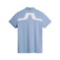 J Lindeberg Men's KV Print Golf Polo - JL Navy