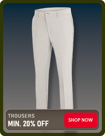 Trousers Min.20% Off