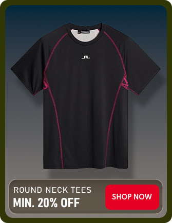 Round Neck Tees Min. 20% Off